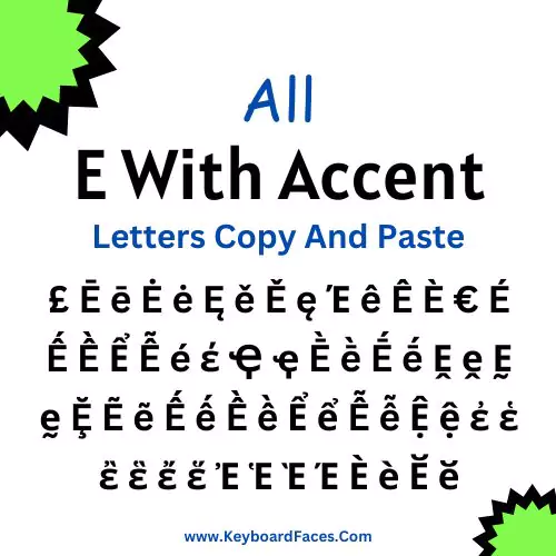 E With Accent