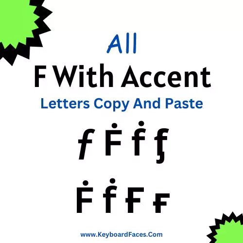 F With Accent