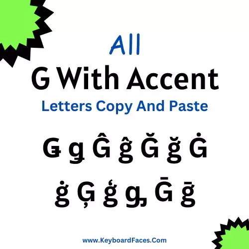 G With Accent