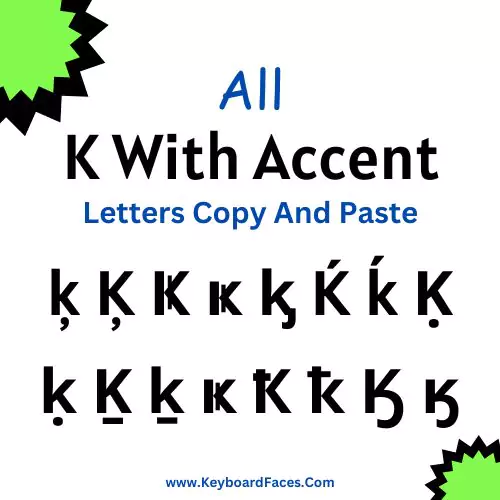 K With Accent