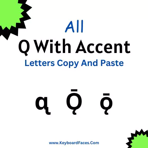 Q With Accent