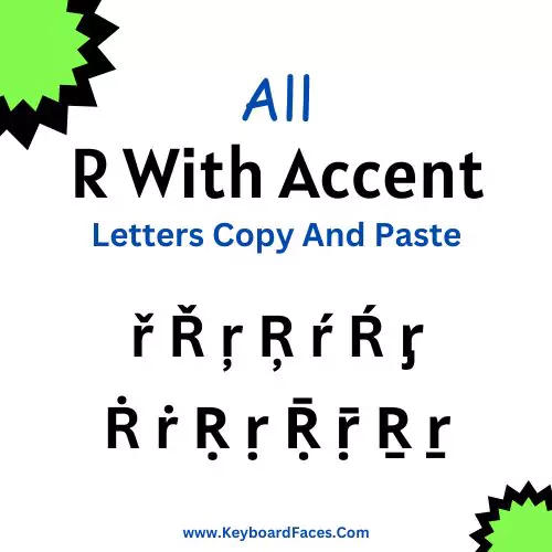 R With Accent